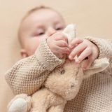 Little Dutch Baby Bunny Sand - Baby Jongens en Meisjes - Gebreide trui