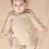 Little Dutch - Gebreid Boxpakje - Zand