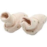 Little Dutch - Sloffen - Green Leaves - Beige - Biologisch Katoen