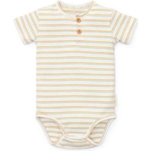 Little Dutch - Rompertje - Multi Streep - Korte Mouw