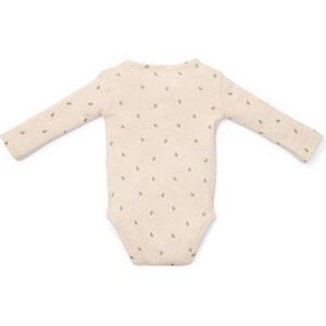 Little Dutch - Little Farm - Romper - Beige - Overslag Lange Mouw
