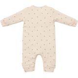 Little Dutch - Boxpakje - Zandkleurige Melange - Biologisch Katoen - Drukknoopjes bij het Kruis