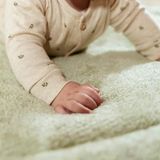 Little Dutch - Boxpakje - Zandkleurige Melange - Biologisch Katoen - Drukknoopjes bij het Kruis