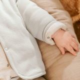 Little Dutch Newborn Little Farm Wafel Soft Green - Baby - Jongens & Meisjes - Vest