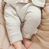 Little Dutch Newborn Little Farm Wafel Soft Green - Baby - Jongens & Meisjes - Broek