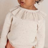 Little Dutch - Baby Trui - Sand - Gebreid
