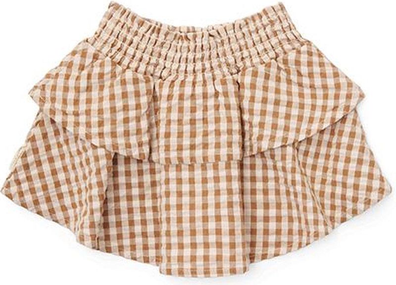 Little Dutch Babyrokje Brown Check