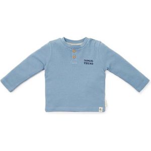 Little Dutch Baby Shirt Lange Mouwen Wafel Ice Blue