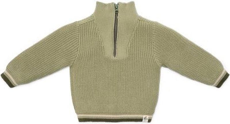 SUNMOOL Gebreide trui - Ronde hals - Warme trui - Groen - Maat : L