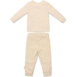 Pyjama - Bladprint - Biologisch Katoen - Met Ruches