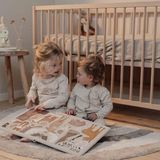 Pyjama - Bladprint - Biologisch Katoen - Met Ruches