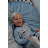 Pyjama - Lichtblauw - Biologisch Katoen - Twee Delig