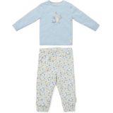 Pyjama - Lichtblauw - Biologisch Katoen - Twee Delig