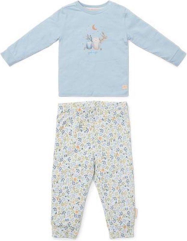 Pyjama - Lichtblauw - Biologisch Katoen - Twee Delig