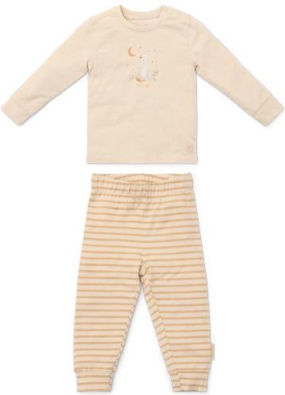 Little Dutch - Pyjama - Tweedelig - Natural Stripes - Baby Goose