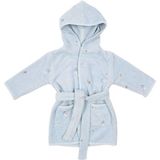 Forest Friends - Badjas - Blauw - 100% Biologisch Katoen