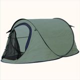 HIXA Pop-Up Tent - Groen - 1 Persoons - Festival - 220x120x95cm