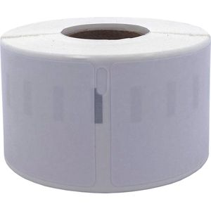 DULA Dymo Compatible labels - Wit - 99012 - S0722400 - Adresetiketten - 1 rol - 36 x 89 mm - 260 labels per rol