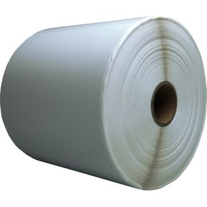 DULA Compatible Zebra Labels 102x102mm - 700 etiketten per rol - kern 25mm - Wit - Permanent - 1 rol