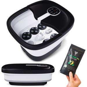 Vivid Green Voetenbad Automatische Massage 14L - Verwarmt tot 48°C - Zwart