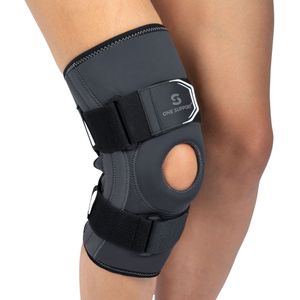 One Support - Kniebrace - Zwart - Neopreen - Met Baleinen