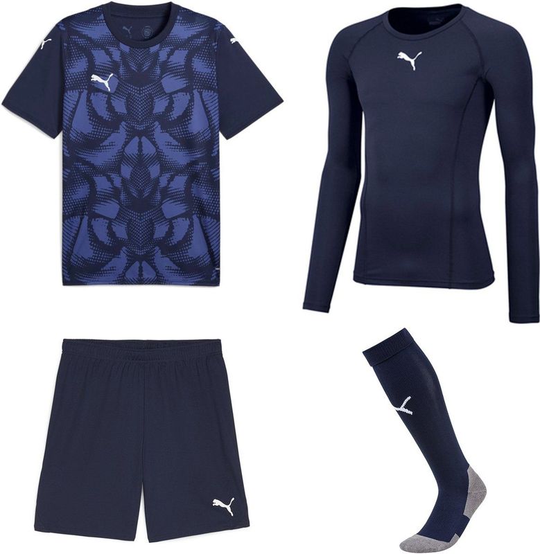 Puma - Team Ultimate Keeperstenue - Sporttenue - Navy - Polyester