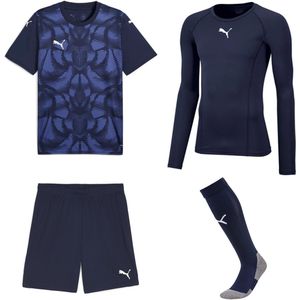 Puma - Team Ultimate Keeperstenue - Sportshirt - Navy - Polyester
