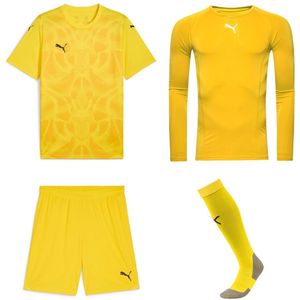 Puma - Team Ultimate Keeperstenue - Geel - Polyester - Compleet Tenue
