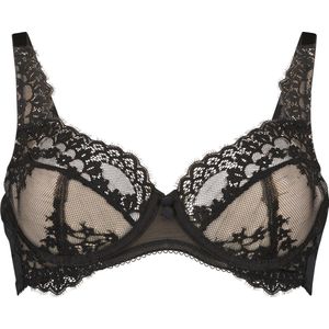 Hunkemöller - Daisy - Niet-voorgevormde Beugel Bh - Zwart