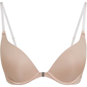 Hunkemöller - Voorgevormde Push-up Beugel BH - Transparant - Beige
