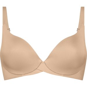 Hunkemöller Dames Lingerie Voorgevormde beugel bh Smooth - Beige - maat C85