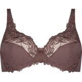 Hunkemöller Dames Lingerie Niet-voorgevormde beugel bh Diva - Bruin - maat B70