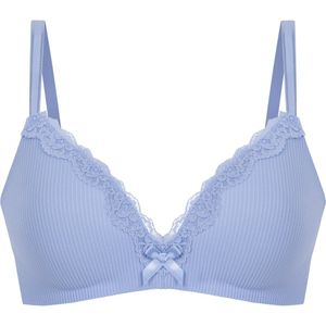 Hunkemöller - Lola - BH - Hemelsblauw - Demi Cup - Effen