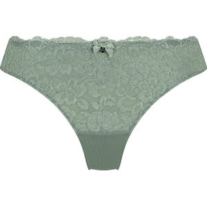 Hunkemöller - Dames Lingerie String - Marine - Groen