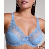 Hunkemöller - Diva - Niet-voorgevormde Beugel Bh - Blauw