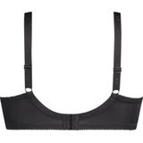Hunkemöller Dames Lingerie Niet-voorgevormde bh zonder beugel Sara - Zwart - maat B75