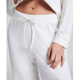 Hunkemöller - Jersey Essential - Nachtmode Broek - Wit