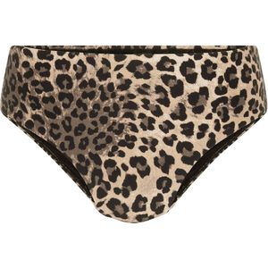 Hunkemöller - Animalia - Bikinibroekje - Bruin - Mid-Waist