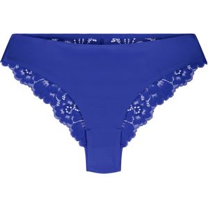 Hunkemöller - Invisible Brazilian Lace Back - Lingerie - Blauw
