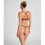6-pack J&C Naadloze dames string 1701 Rood - maat M