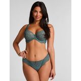 Hunkemöller - String Daisy - Blauw - Dames Lingerie