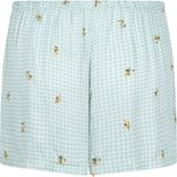 Hunkemöller - Dames Nachtmode - Viscose Short - Groen