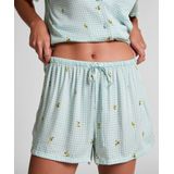 Hunkemöller - Dames Nachtmode - Viscose Short - Groen