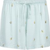 Hunkemöller - Dames Nachtmode - Viscose Short - Groen