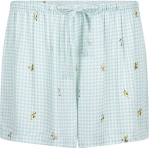 Hunkemöller - Dames Nachtmode - Viscose Short - Groen