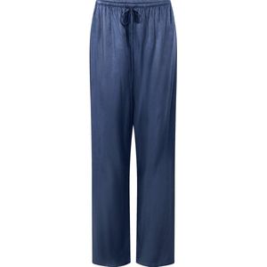 Hunkemöller - Nachtmode Broek - Blauw - Satijn