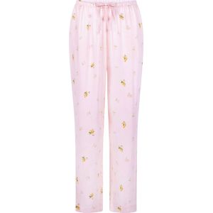 Hunkemöller - Pyjamabroek - Geel Groen Rosa - Viscose - Bloemenprint