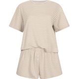 Hunkemöller - Pyjamaset - Beige - Jersey