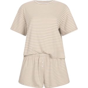 Hunkemöller - Pyjamaset - Beige - Jersey