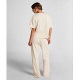 Hunkemöller - Pyjamaset - Wit - Tweedelig - T-shirt met Korte Mouwen en Lange Broek